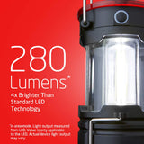 Eveready 360 LED Camping Lantern, Black (4 Pack)