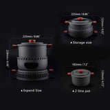 Camping Stove - 6 Pieces