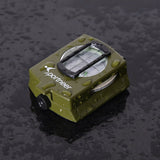 Military Lensatic Sighting Compass with Carrying Bag