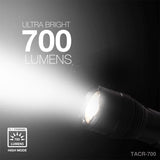 LED Tactical Rechargeable Flashlights, High Lumens, Heavy Duty