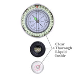 Military Lensatic Sighting Compass with Carrying Bag