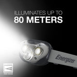 LED Headlamp Flashlight, Batteries Included Gray (2-pack)