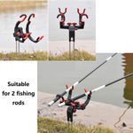 Fishing Rod Holder - 2 Racks For 2 Rods