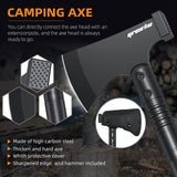 Shovel & Axe Set - 19" - 38.7"