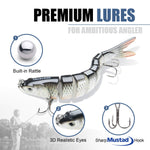 Fishing Lures for Bass Trout Multi Jointed Swimbaits