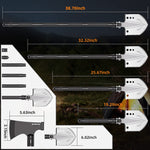 Shovel & Axe Set - 19" - 38.7"