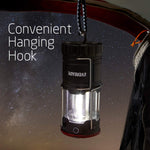 Eveready 360 LED Camping Lantern, Black (4 Pack)