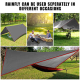 Camping Hammock - Black & Red