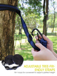Camping Hammock - Gray & Sky Blue
