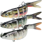 Fishing Lures for Bass Trout Multi Jointed Swimbaits