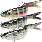 Fishing Lures for Bass Trout Multi Jointed Swimbaits