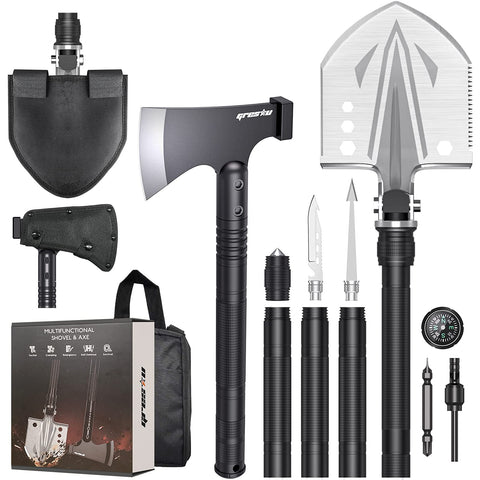 Shovel & Axe Set - 19" - 38.7"